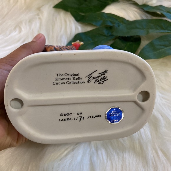 1996 EMMETT KELLY JR DAVE GROSSMAN CIRCUS COLLECTION /15,000 STAR CHRISTMAS TREE - Picture 12 of 15